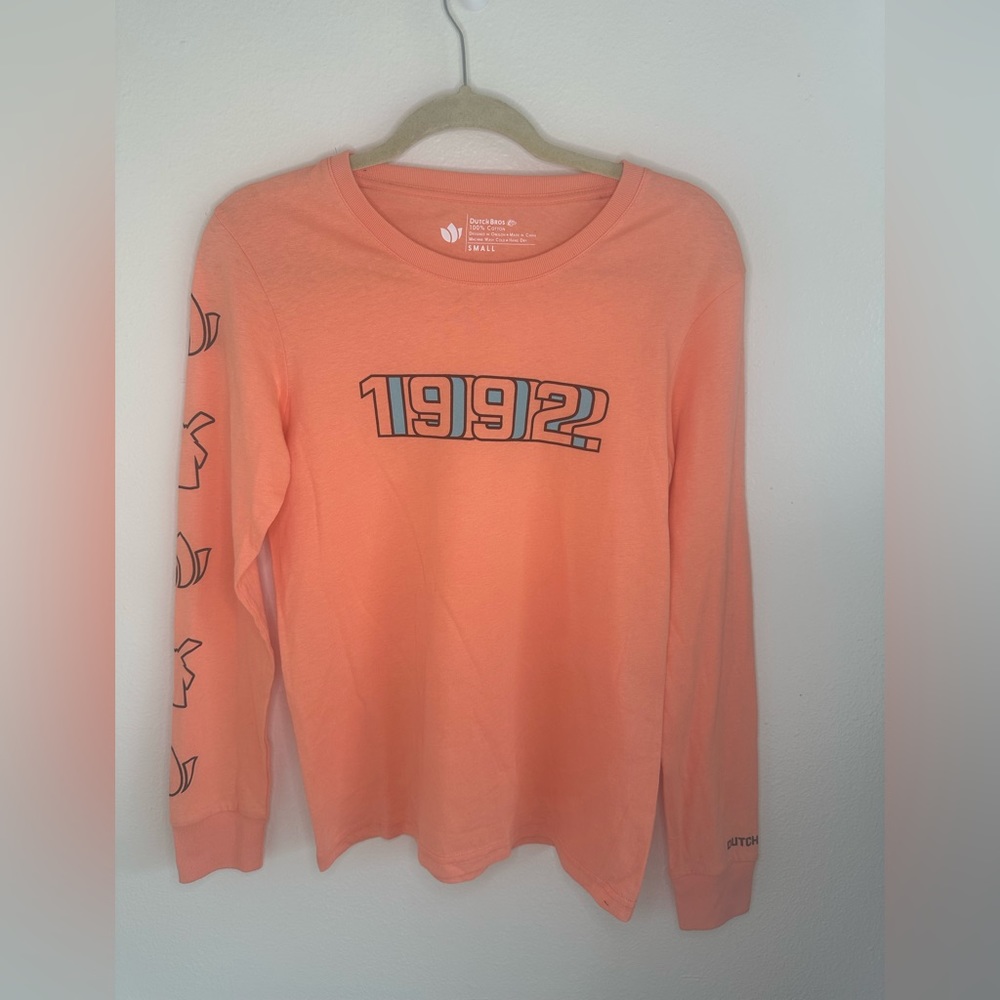 Dutch Bros Peach '1992' Long-sleeve